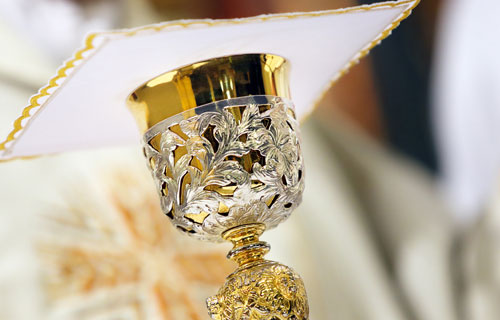 a sacred chalice